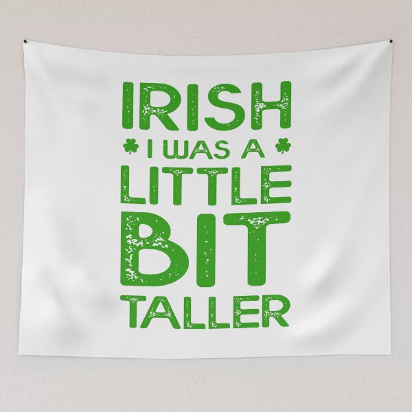 Item preview, Short Leprechaun Patricks Day Irish I Was Taller T Shirt designed and sold by TeeBoo.