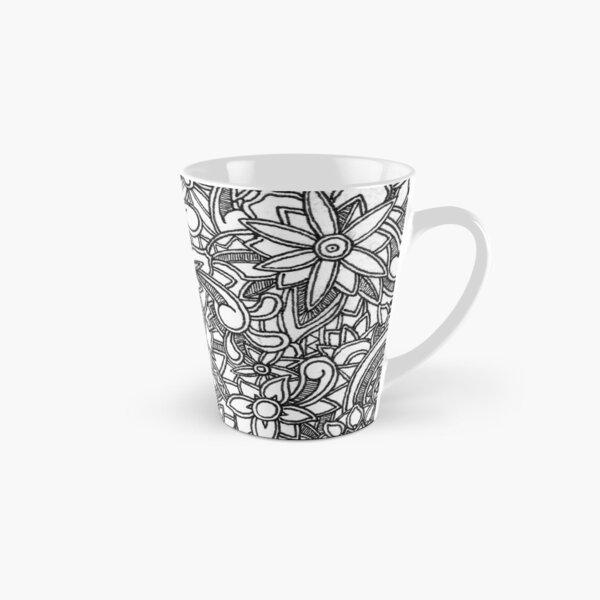 Zentangled Tall Mug