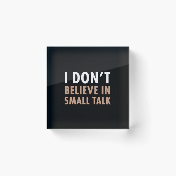 Item preview, I don't believe ini small talk designed and sold by Syahrasi.