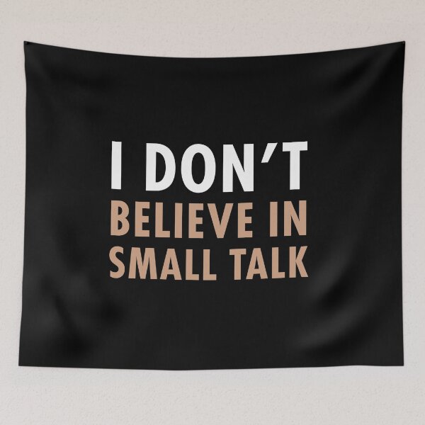Item preview, I don't believe ini small talk designed and sold by Syahrasi.