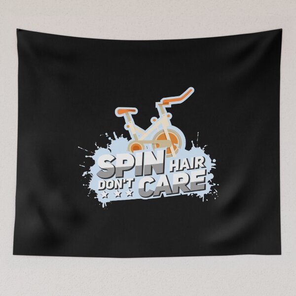 Item preview, Gym Indoor Cycling Cycle Bike Spin Hair Dont Care T-Shirt Gift Idea designed and sold by Adriancryp.