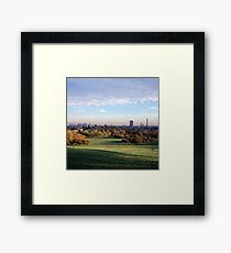 View over London from Primrose Hill Framed Print
