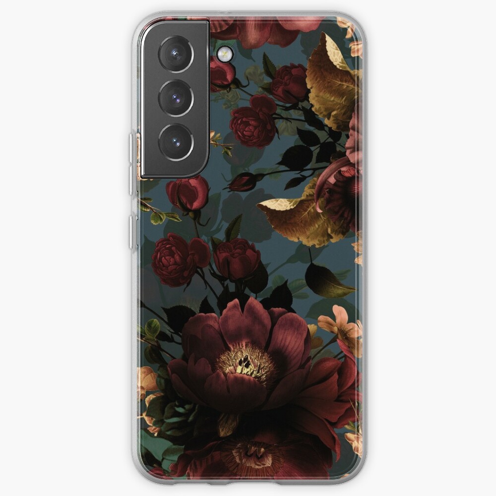 Moody florals - Mystic Night 10 Samsung Galaxy Phone Case