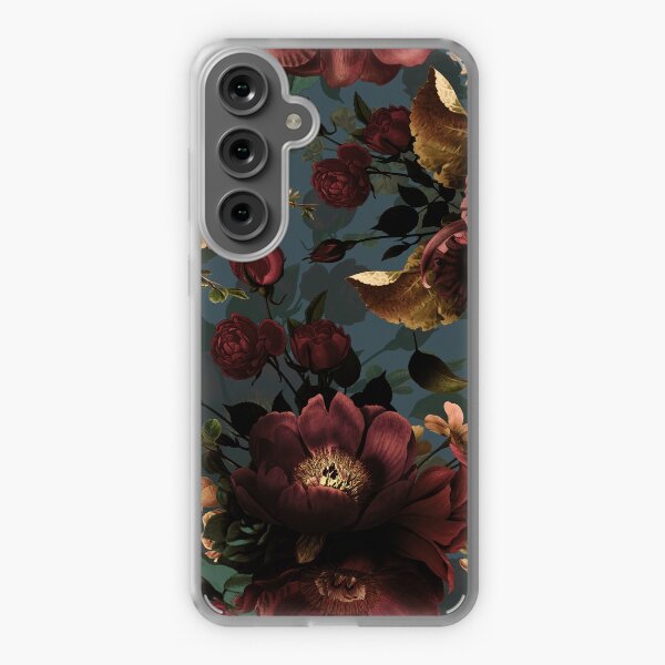 Aperçu de l'œuvre Fleurs d'humeur changeante - Jardin botanique nocturne mystique 10 Nightgarden créée et vendue par UtArt.