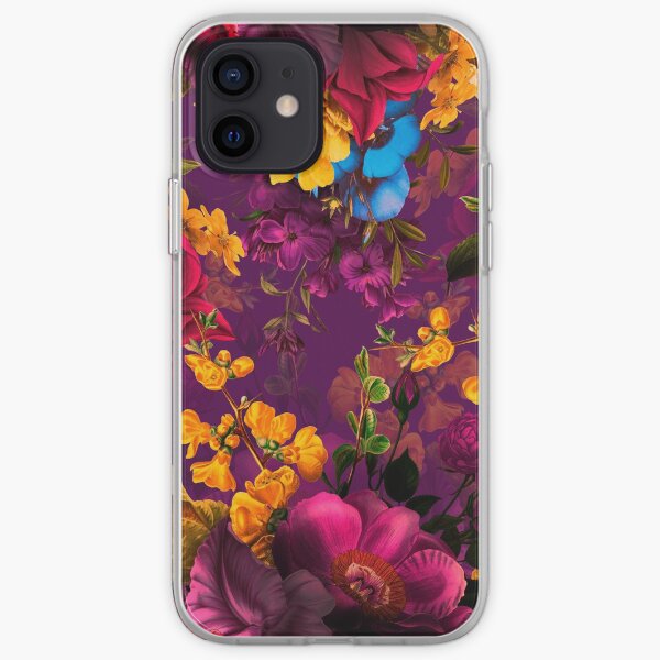 Moody florals - Mystic Night 12 iPhone Soft Case