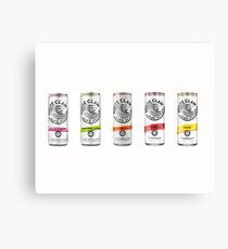 Lienzo Latas de garra blanca