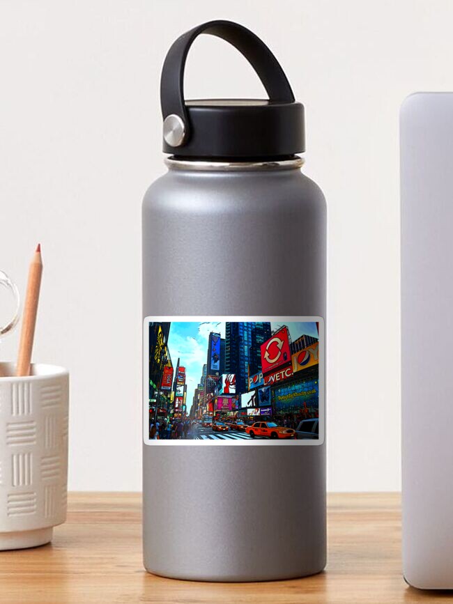 Thumbnail 1 of 3, Sticker, Times Square designed and sold by bywhacky.