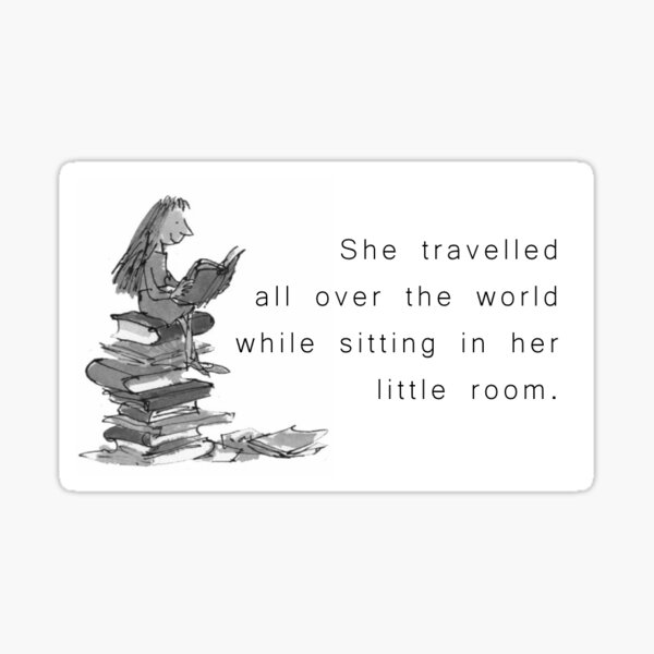 Matilda - She Travelled Sticker