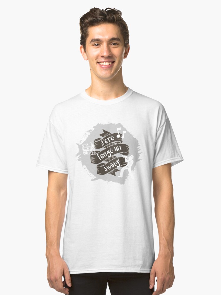 Vista alternativa de Camiseta clásica Pero tengo un swing!