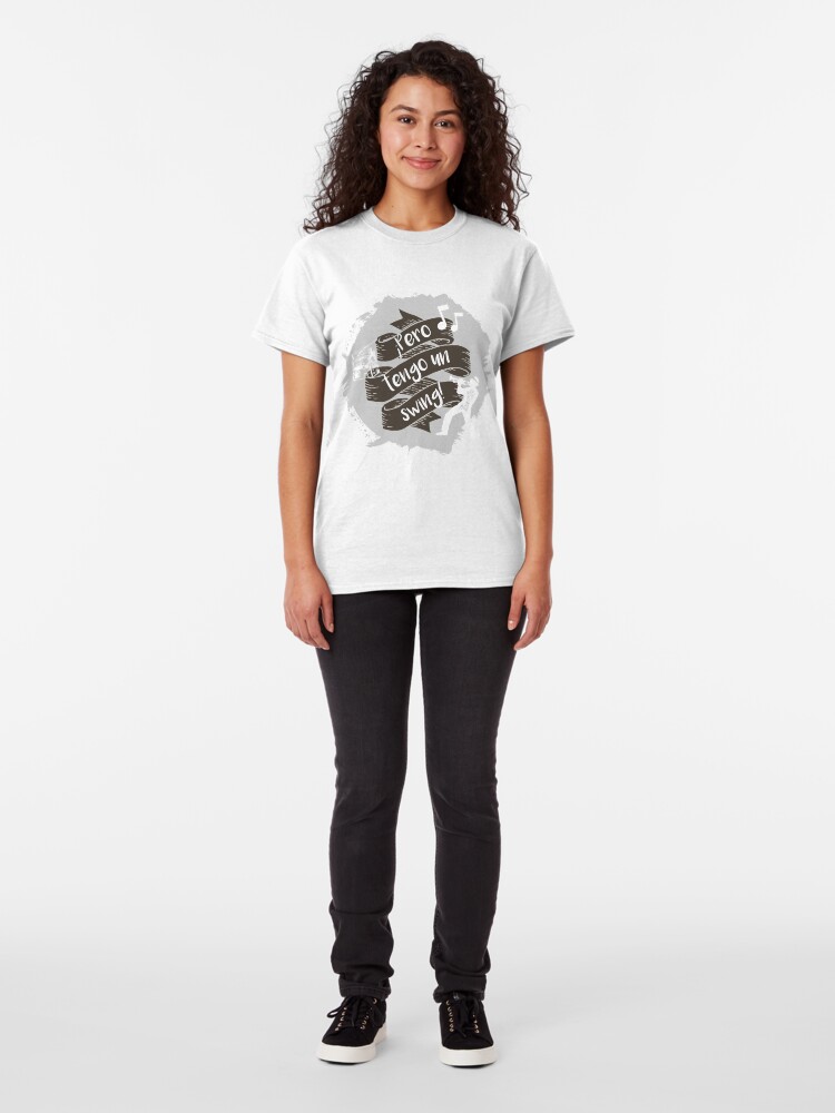 Vista alternativa de Camiseta clásica Pero tengo un swing!