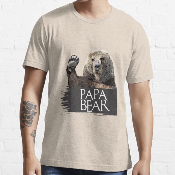 Papa bear, Howdy, Hi there, Hello, Hey, Cute bear digital artwork