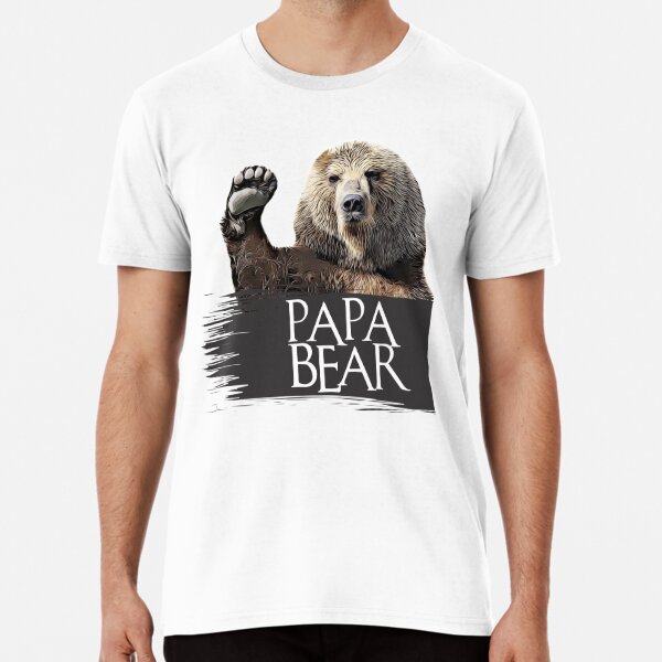 Papa bear, Howdy, Hi there, Hello, Hey, Cute bear digital artwork