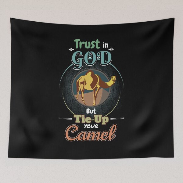 Item preview, Trust God - camel designed and sold by mtsdesign.