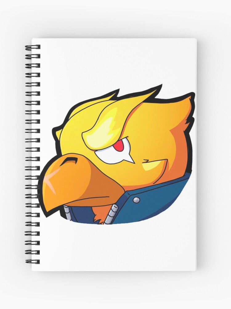 Cuaderno De Espiral Crow Fenix Brawl Stars De Kurkings Redbubble - dibujos cuadriculares del brawl stars