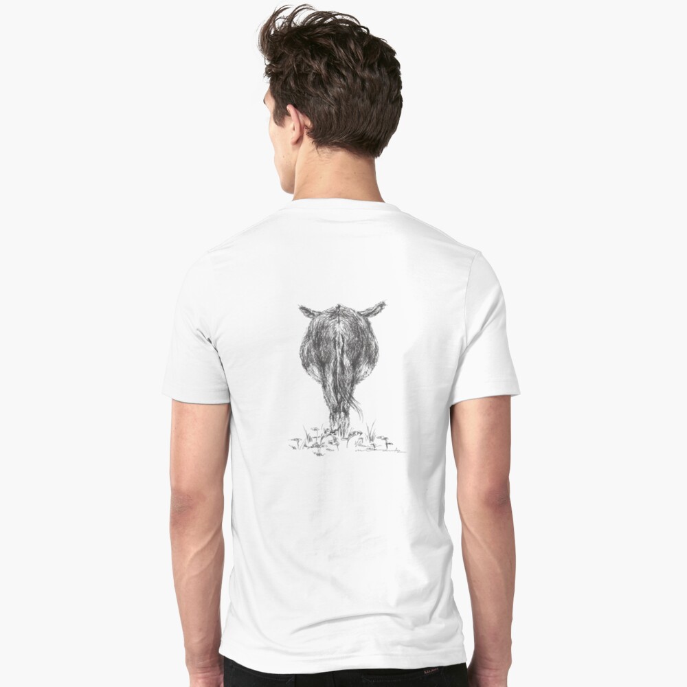 Cautious Ass Slim Fit T-Shirt
