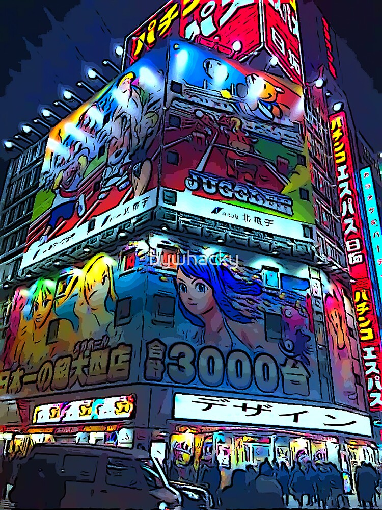 Thumbnail 3 of 3, Sticker, Tokyo 1 designed and sold by bywhacky.