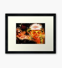 Fear and Loathing in Las Vegas - Alternative Movie Poster Framed Print