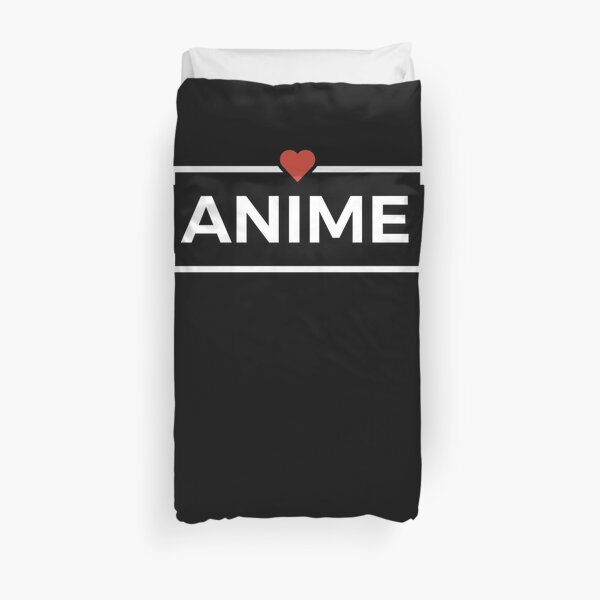 J'aime les animés Housse de couette