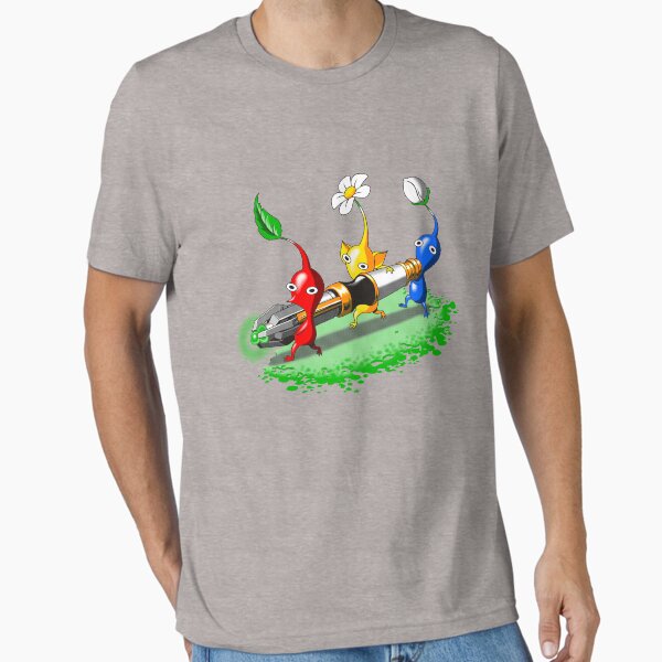 Vista previa del artículo con la obra «Pikmin Who», diseñado y vendido por coinbox tees.
