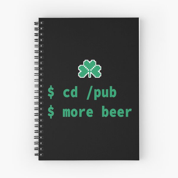 Item preview, cd pub more beer - Funny Irish Computer Geek & Nerd Design designed and sold by geeksta.
