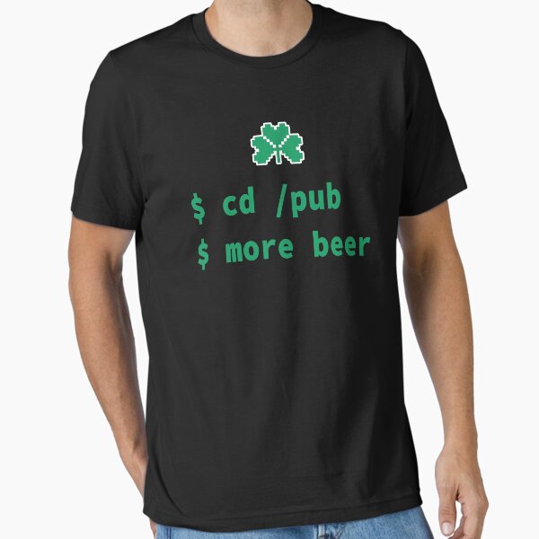 Item preview, cd pub more beer - Funny Irish Computer Geek & Nerd Design designed and sold by geeksta.