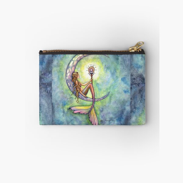 Item preview, "Mermaid Moon" Mermaid Art by Molly Harrison designed and sold by Molly  Harrison.