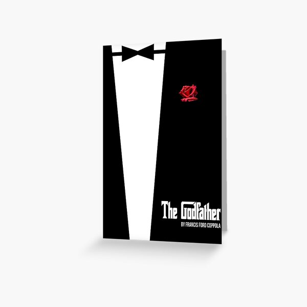 Item preview, The Godfather - minimal movie poster designed and sold by HDMI2K.