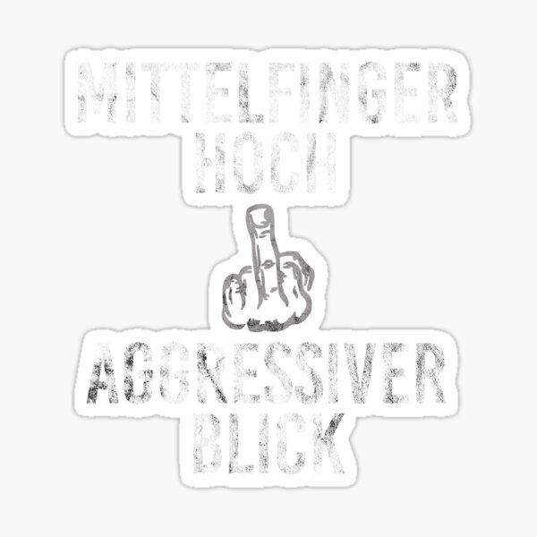 Artikel-Vorschau von Mittelfinger zeigen aggressiver Blick, designt und verkauft von lsvds.