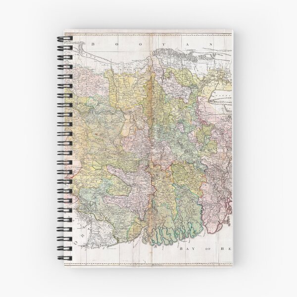 Item preview, Map of  Bengal and Bihar, India (1776) designed and sold by allhistory.
