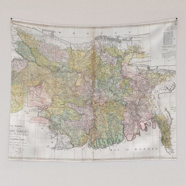 Item preview, Map of  Bengal and Bihar, India (1776) designed and sold by allhistory.