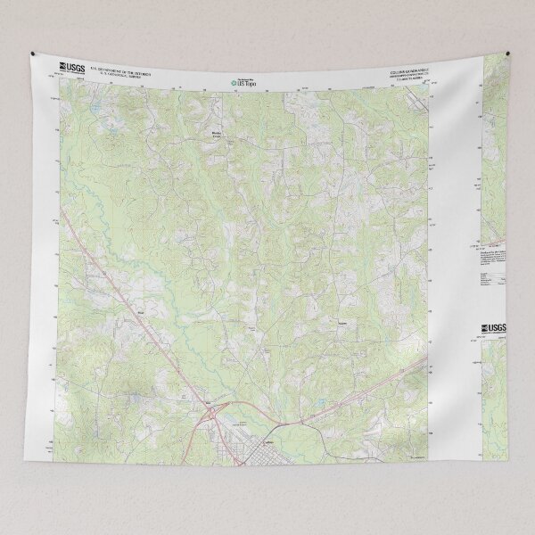 Artikelvorschau, USGS TOPO Karte Mississippi MS Collins 20120322 TM entworfen und verkauft von WetdryvacRBO2.