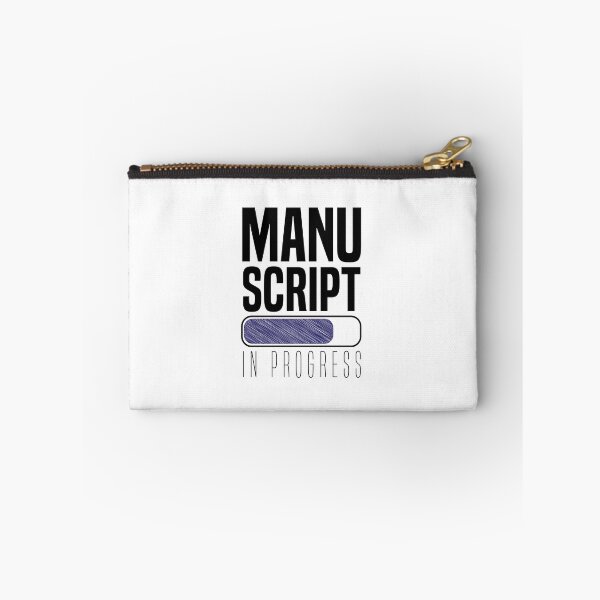 Item preview, Writing a manuscript in progress with a loading bar designed and sold by Magda Hanak.