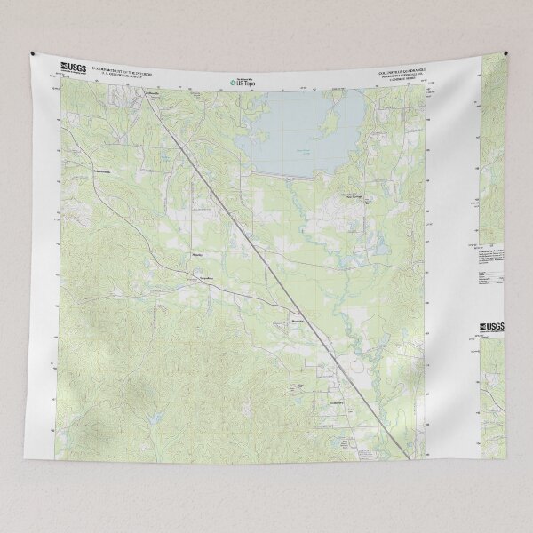 Item preview, USGS TOPO Map Mississippi MS Collinsville 20120328 TM designed and sold by WetdryvacRBO2.