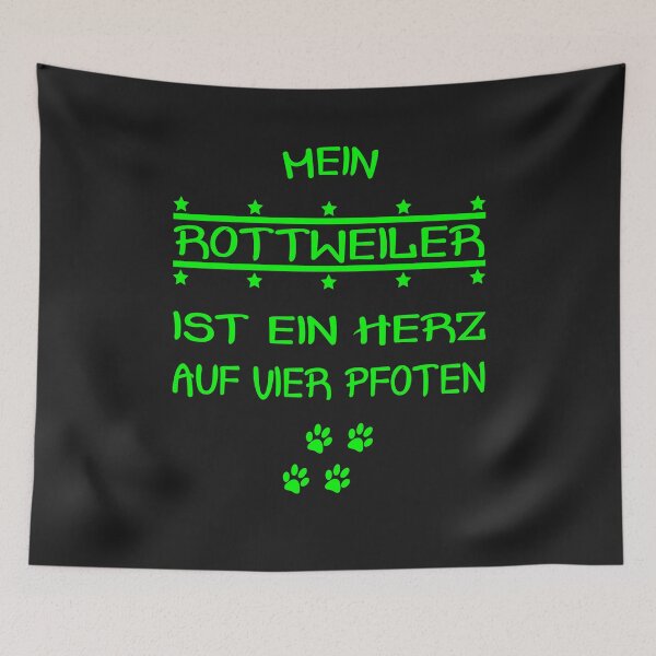 Item preview, Rottweiler sayings dog paws picture gift designed and sold by dm4design.