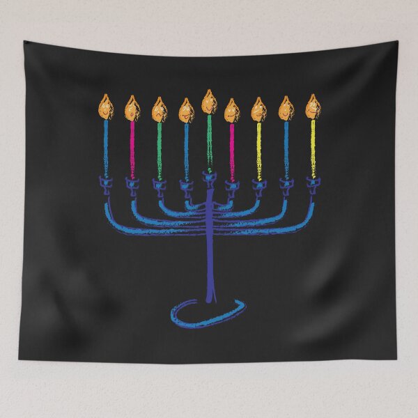 Item preview, Hanukkah chalk Illustration designed and sold by sigdesign.
