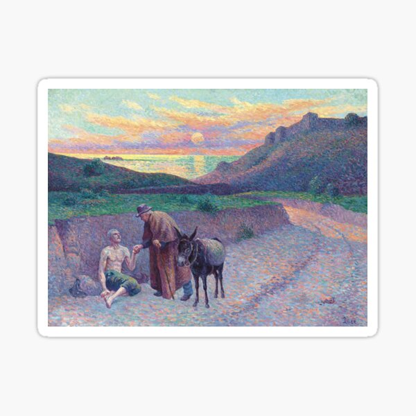 Item preview, Le bon Samaritain by Maximilien Luce, 1896 designed and sold by Vintage Wall Art.