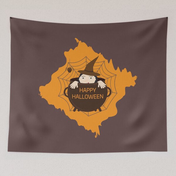 Item preview, Witch in cauldron designed and sold by sigdesign.