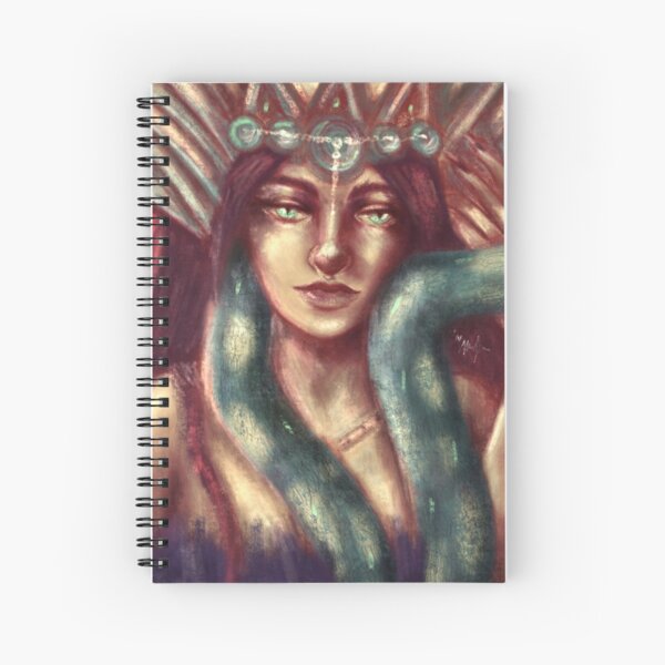 Snake Queen Spiral Notebook