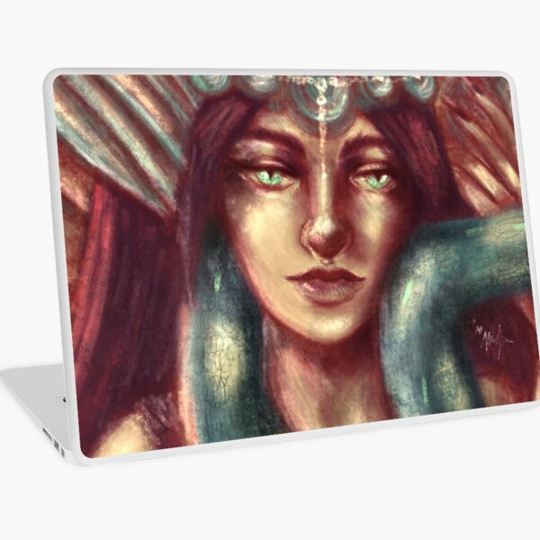 Snake Queen Laptop Skin