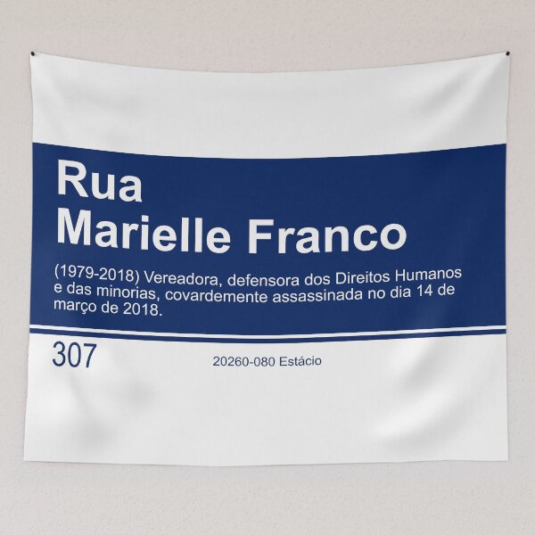 Item preview, Marielle Franco - Street Signs designed and sold by benove.