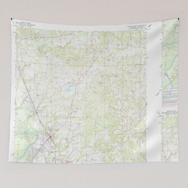 Item preview, USGS TOPO Map Mississippi MS Columbia North 335509 1970 24000 designed and sold by WetdryvacRBO2.