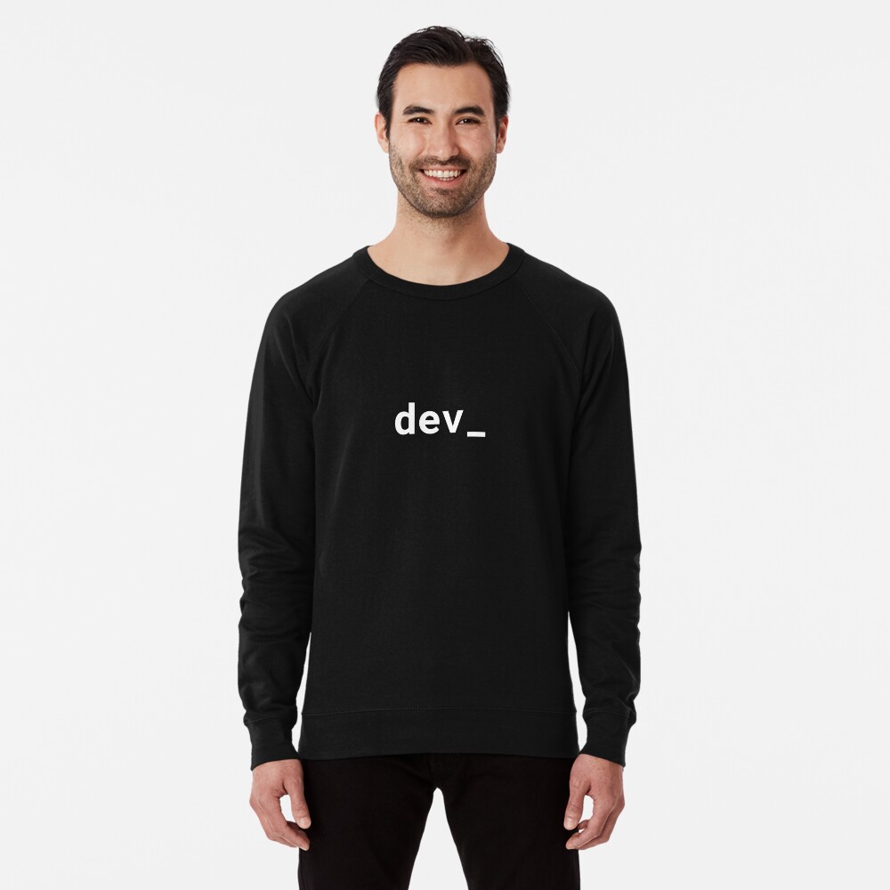 Item preview, Lightweight Sweatshirt designed and sold by developer-gifts.