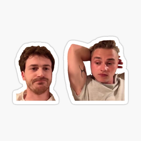 Joe Mazzello and Ben Hardy (2) Sticker