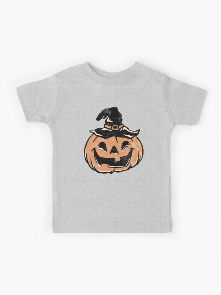 inktastic Pumpkin with Trick or Treat Face Grape Glow Toddler T-Shirt 