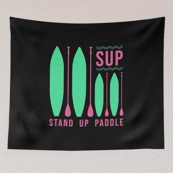 Item preview, Paddle up paddling surfer gift board designed and sold by Franja2.