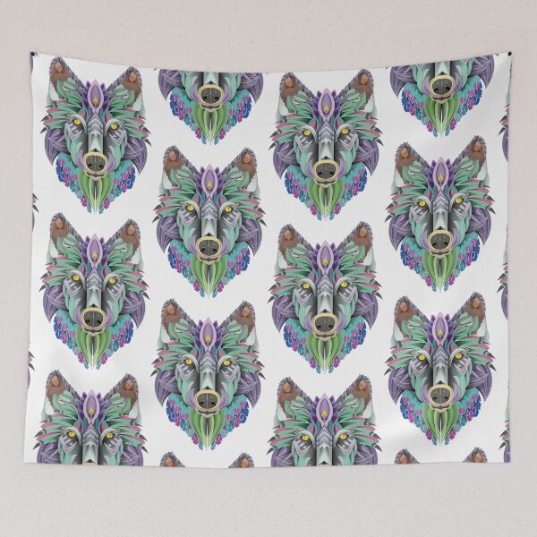 Item preview, WOLF TOTEM designed and sold by Dissidence Design.