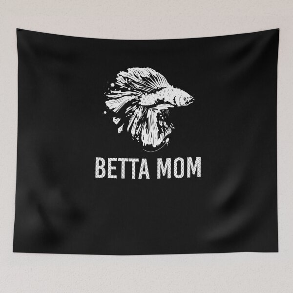 Item preview, Betta Mom Funny mother fish saying gift designed and sold by BornDesign.