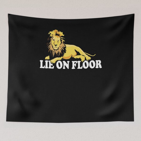 Item preview, Lion on Floor (Lie on Floor) Word Game designed and sold by zejose.