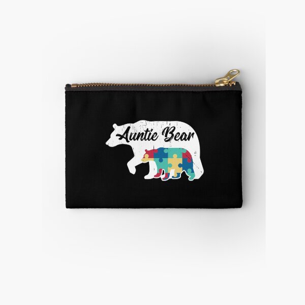Item preview, Auntie Bear - Autism Awareness Design designed and sold by dk80.