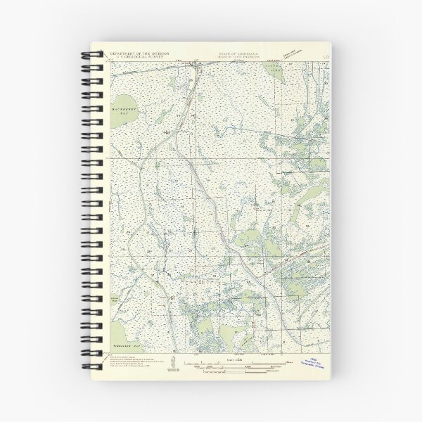 Item preview, USGS TOPO Map Louisiana LA Leeville 333917 1935 31680 designed and sold by WetdryvacRB01.